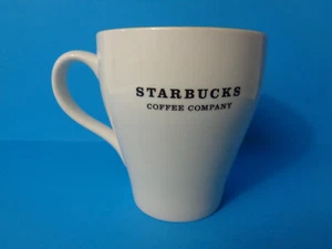 STARBUCKS 2007 Ceramic White Coffee Mug Cup with blue interior 13 FL OZ - Picture 1 of 5