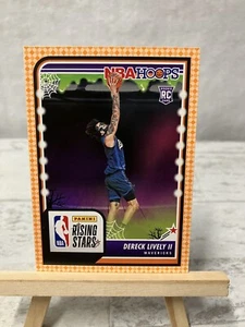 2023-24 NBA Hoops Dereck Lively II Haunted Hoops Orange Parallel RC Rising Star - Bild 1 von 2