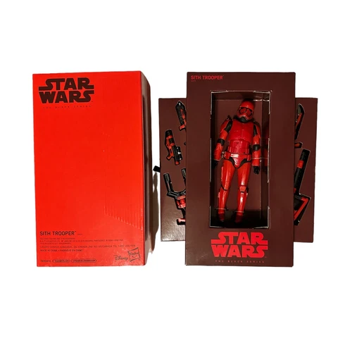 SDCC 2019 Exclusive Hasbro Star Wars Black Series Sith Trooper With Weapons Cover
