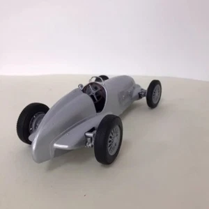 1937 Mercedes -Benz alloy model car 1:24 Silver retro - Picture 1 of 4