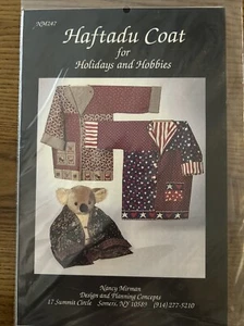 Haftadu Coat Pattern NM247 Design & Planning Concepts Sizes 4-22 Women Uncut - Picture 1 of 3