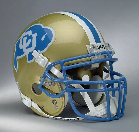 COLORADO BUFFALOES NCAA Schutt XP Full Size REPLICA Gameday Football Helmet Cover