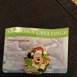Mickey Mouse Holiday Express Seasons Greetings 2009 Holiday Express Pin - Picture 1 of 4