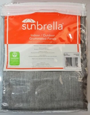 Panel interior/exterior con ojal liso de lona para sombrilla 52" x 96" Foto 1 de 3