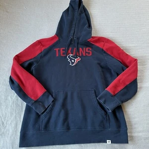 Houston Texans Hoodie Mens XL Blue Pullover Hooded Sweatshirt NFL Football - Picture 1 of 7