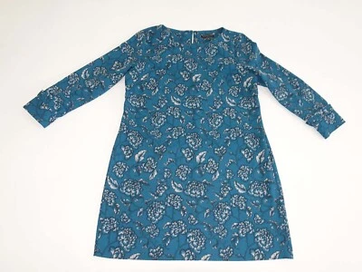 Banana Republic Women's Floral Print Dress 10 Petite Short Sleeves Above Knee P - Image 1 of 4