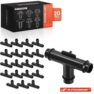 A-Premium 20Pcs Nylon Sunroof Cover Tee Connectors for Chevy Lumina APV Pontiac - Image 1 of 4