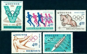 Südkorea 1964 Olympische Spiele in Tokio, Reiten, Rudern, Gymnastik, Marathon, Mi.457, postfrisch - Bild 1 von 1