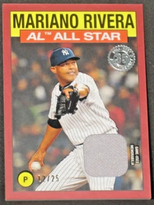 Mariano Rivera 2021 Topps 1986 Jersey Relic Red (12/25) New York Yankees - Picture 1 of 2