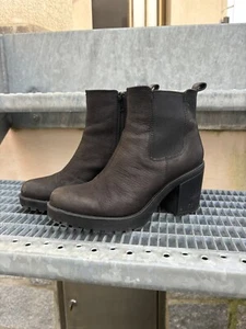 Vagabond Chelsea Boots Gr. 36 Schwarz Grace Stiefeletten Blockabsatz Winter - Bild 1 von 4