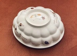 Wedgwood Sarah's Garden Ceramic Jello Mold Butterflies Bees Ladybugs RETIRED - Picture 1 of 7