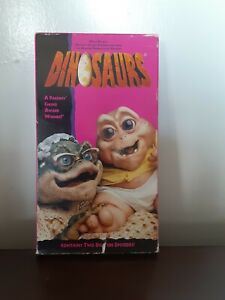 Dinosaurs VHS-Jim Henson Walt Disney Home Video- Golden Child & Last Temp Ethyl