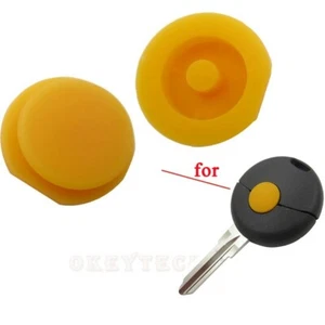 1 botón Mercedes Benz Smart Fortwo Repuesto Llavero Almohadilla para Llavero Automático Frota - Imagen 1 de 3