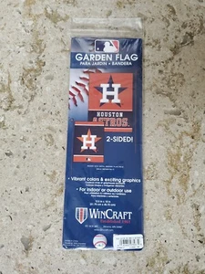 Houston Astros Wincraft 12” x 18” Double Sided Garden Flag - Picture 1 of 1