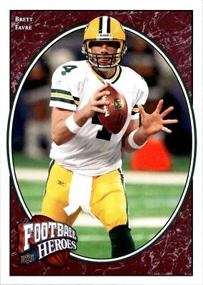 2008 Upper Deck Heroes #6 Brett Favre - Image 1 of 2