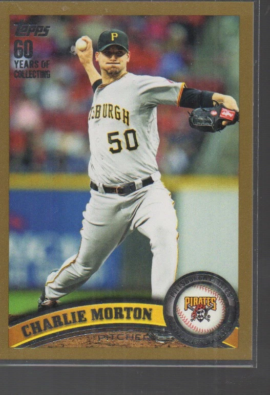 CHARLIE MORTON   2011 TOPPS UPDATE GOLD CARD #US235 - Image 1 of 1