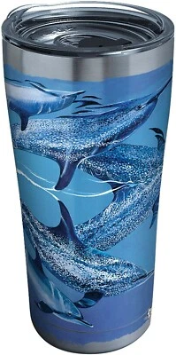 Tervis - Vaso de acero inoxidable 20 oz - Delfines Foto 1 de 4