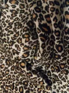 Bernartex Minkee Safari Jaguar 60" Polyester Fabric by the Yard - Picture 1 of 1