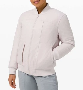 LULULEMON Roam Far 3-in-1 Wool Waterproof Bomber Jacket Porcelain Pink Size 6 - Bild 1 von 6