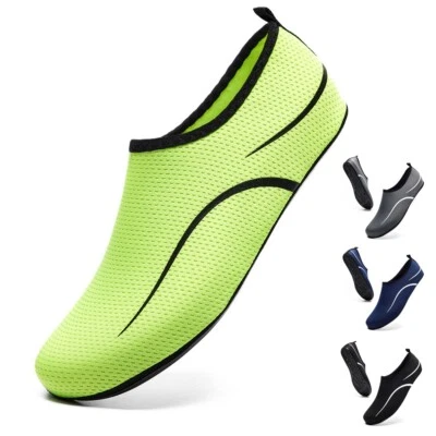 Badeschuhe Damen Herren Wasserschuhe Schwimmschuhe Leicht Aquaschuhe Surfschuhe - Bild 1 von 4