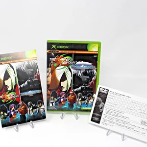 King of Fighters Xbox 2003 Challenge To Ultimate Battle 2002 Case + Manual Only! - Picture 1 of 2