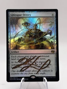 Ghirapur Orrery 216/264 Foil Artist Signed Autographed Kaladesh KLD MTG NM - Picture 1 of 2