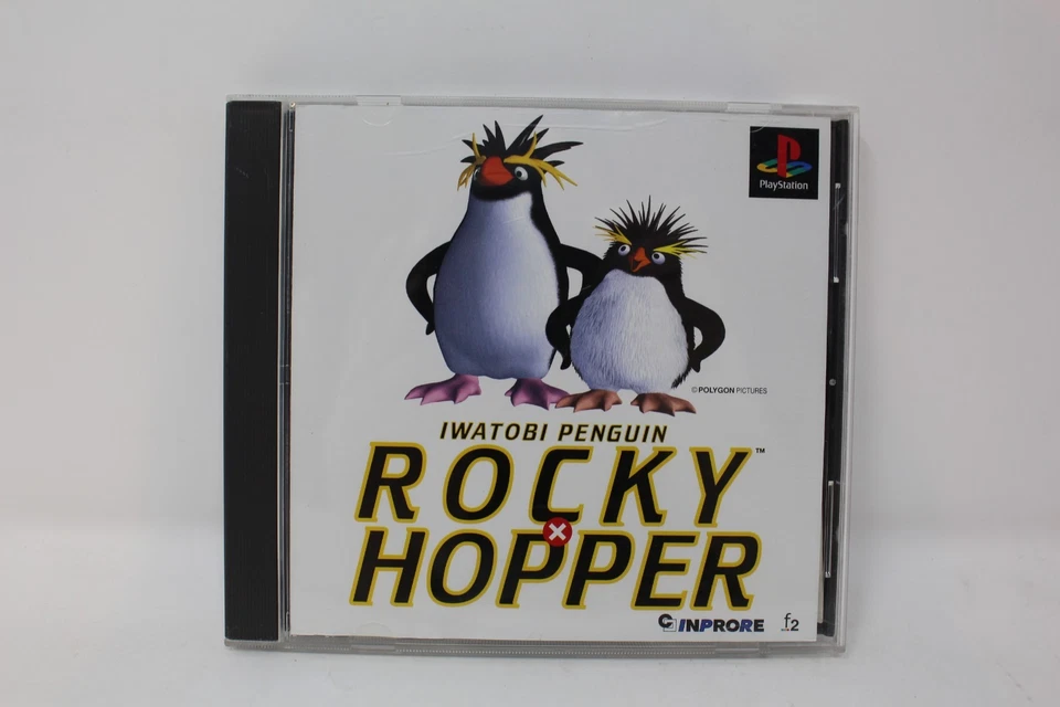 Iwatobi Penguin Rocky x Hopper Sony Playstation 1 PS1 Japanese Region Lock - Image 1 of 3