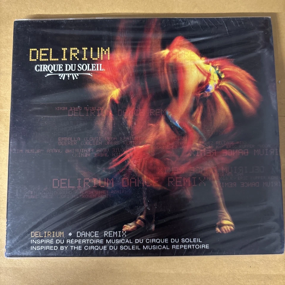 Delirium - Dance Remix - Audio CD By Cirque Du Soleil - Sealed New CD Foto 1 de 1