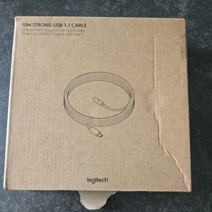 Logitech Strong USB 10m USB-A to USB C 10m USB Cable - Picture 1 of 2