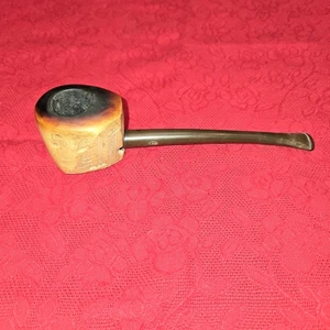 VTG" GBD Tanganyika  Meerschaum Block Smoking Estate Pipe, Rare Find  - Picture 1 of 13