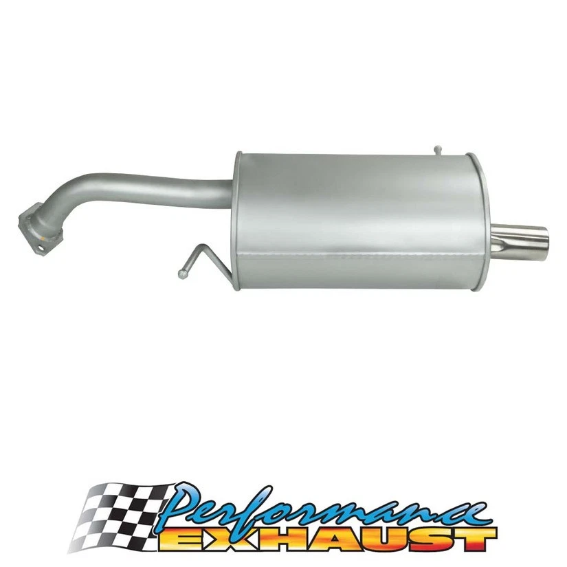 STANDARD REAR MUFFLER EXHAUST For FORD LASER KN KQ MAZDA 323 ASTINA 1.6LT 1.8LT  - image 1 of 1