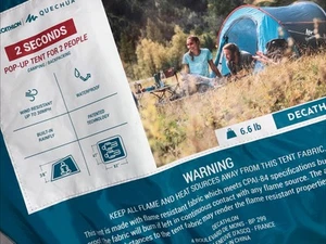 Decathlon Quechua 2 Second Pop-Up Two Person Tent for 2 People - Picture 1 of 3