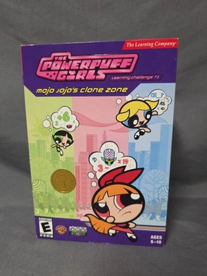 Powerpuff Girls Learning Challenge 1 Mojo Jojo's Clone Zone PC Game 2002 SEALED - Image 1 of 4