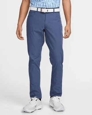Calça de golfe Nike Tour Repel masculina 34x32 slim fit FD5615-491 azul elástica atlética - Imagem 1 de 4