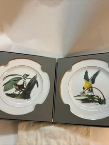 Ray Harm / Spode American Songbird Goldfinch & Wren collector plates Limited Ed. - Picture 1 of 6