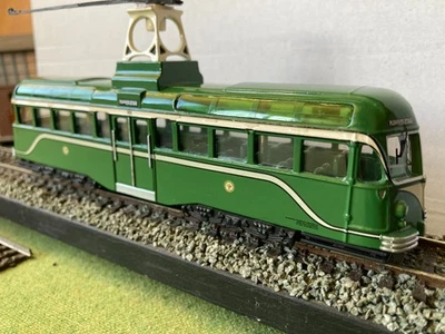 Corgi Blackpool Brush 'Sun Saloon'  Tram green immaculate HO/OO - Image 1 of 4