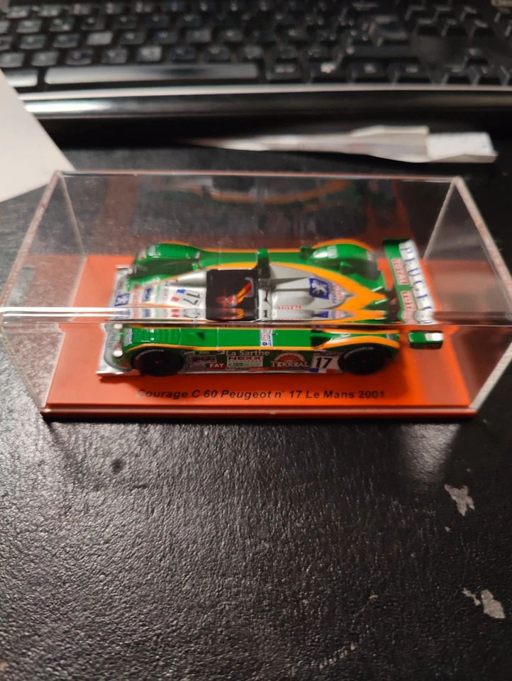 Marca spark 1/43  Peugeot C60 Lemans 2001, Nuevo Nunca Abierto - Imagen 1 de 1