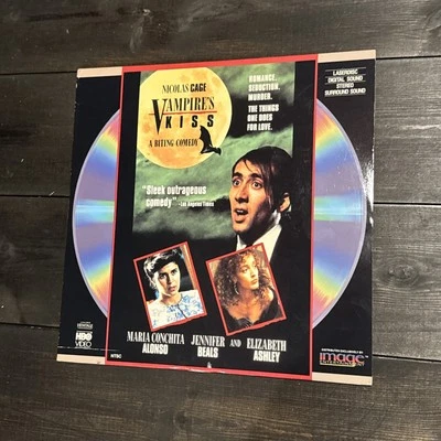 Vampire's Kiss Laserdisc Rare Nicolas Cage Jennifer Beals Tested - Image 1 of 4