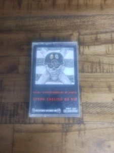 S.O.D. Stormtroopers of Death Speak English Or Die Cassette Tape Megaforce 1987 - Picture 1 of 4