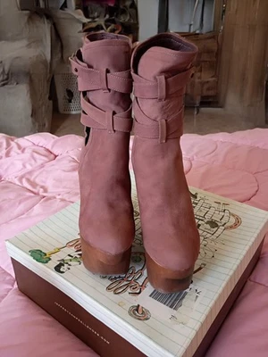 zapatos mujer Jeffrey Campbell vintage plataforma tacones talla 8 Foto 1 de 2