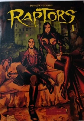 Raptors Vol 1 by Jean Dufaux and Enrico Marini 1999 Graphic Novel tpb oop first - Image 1 of 4