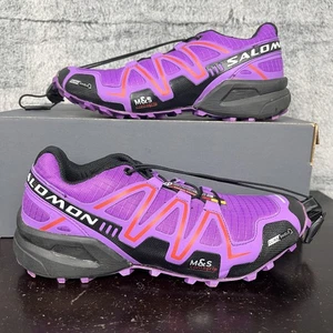 Salomon Speedcross 3 Trail Running Shoes Men’s Size 8 Ortholite Grip Sneakers - Picture 1 of 10