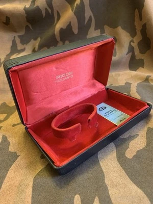 RICOH RIQUARTZ Scatola Per Orologio Box Vintage Watch Rara - Imagen 1 de 4