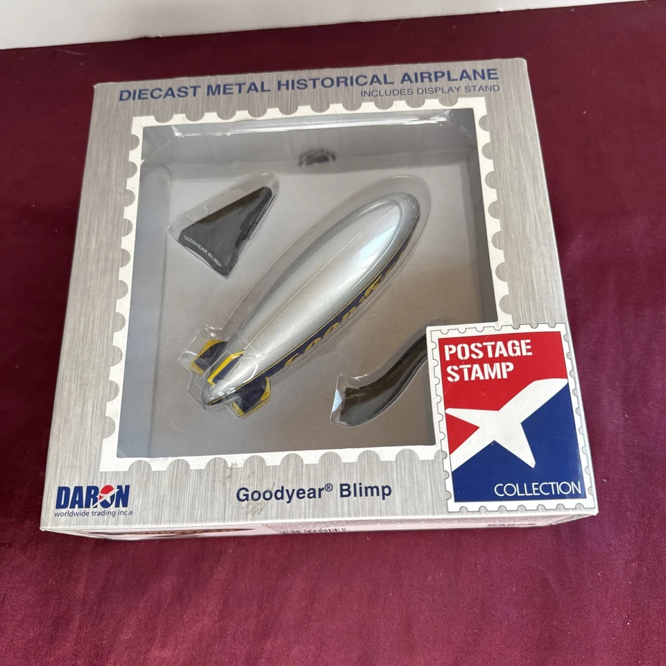 Daron Postage Stamp Collection GOODYEAR Blimp Diecast Model