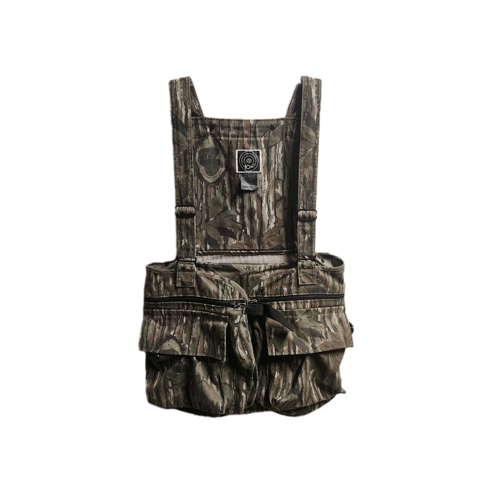 Chaleco de Caza Vintage Realtree 10X Nuevo con Etiquetas Federación Nacional de Pavo Salvaje Lg Camuflado Foto 1 de 4