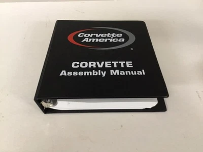 Corvette 1974 manual de montaje en carpeta de 3 anillas Corvette America Foto 1 de 4