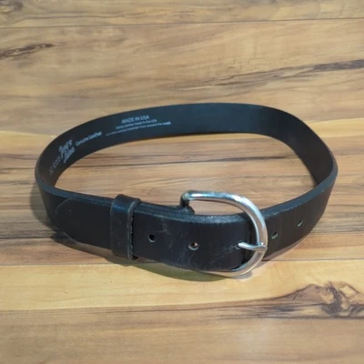 Tony Lama Men's Blue Light Special 1 3/8 " Black Basic Work Belt K1203 Size 32 - Image 1 of 3