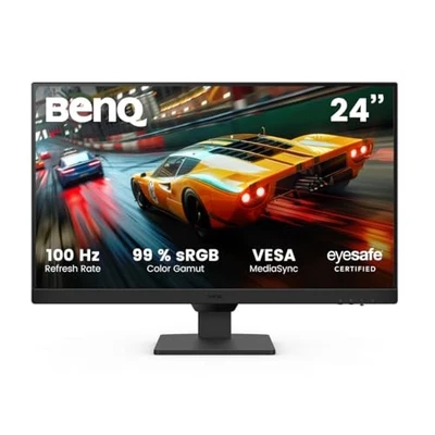 GW2490E 24 Inch Monitor, Gaming 100Hz, Full-HD, IPS, Eye-Care, HDMI, DP - Image 1 of 4