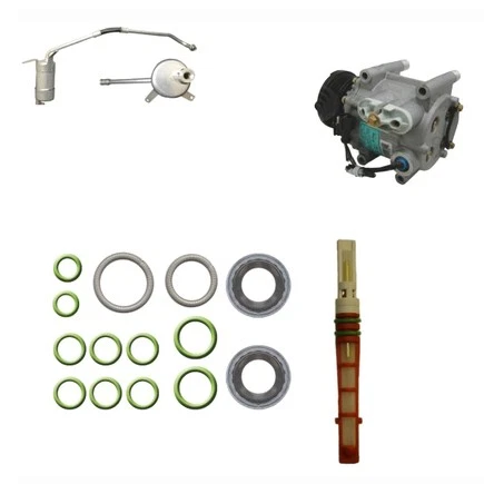 Global Parts Distributors 9633402PB A/C Compressor Kit, For 2002 2008 Jaguar X - Image 1 of 4