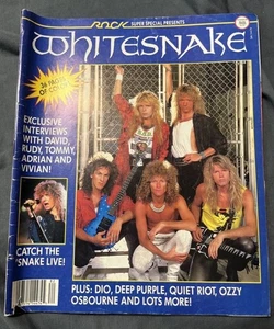 Rock Super Special Magazine SUMMER 1988 WHITESNAKE DAVID COVERDALE FREE SHIPPING - Bild 1 von 18